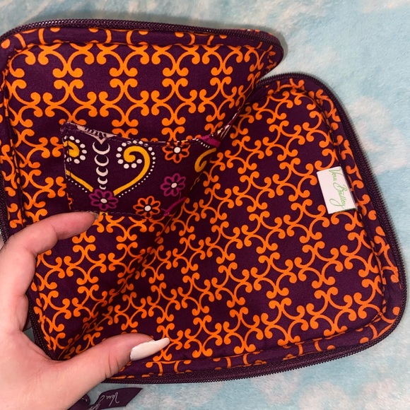 Vera Bradley Purple and Orange Tablet Case - Picture 3 of 6